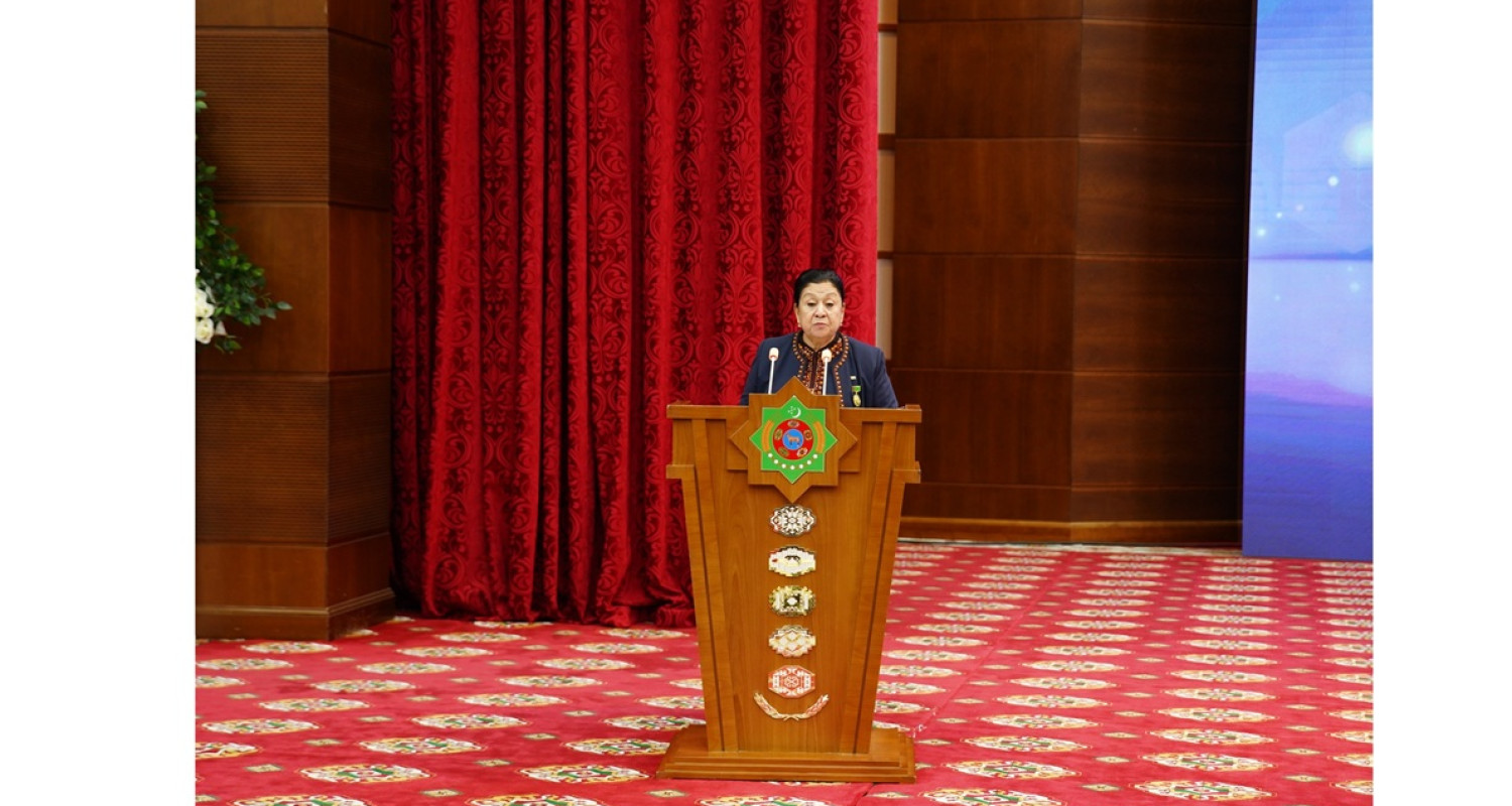 The presentation of the new book of the President of Turkmenistan 