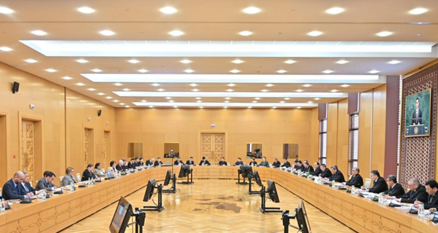 The Turkmenistan-UN Strategic Advisory Council held a meeting at the Ministry of Foreign Affairs of Turkmenistan