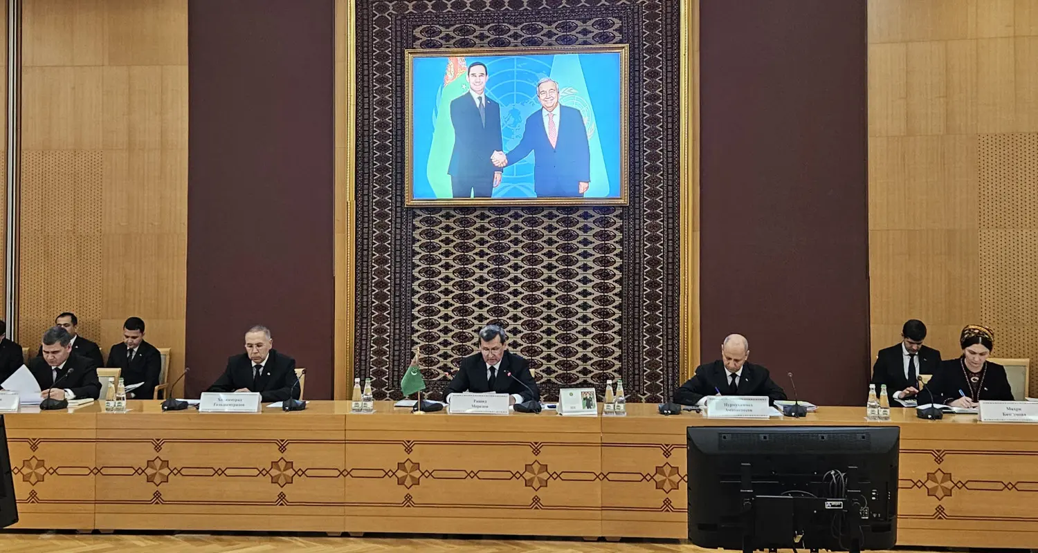 The first meeting of the Strategic Advisory Council “Turkmenistan-UN” was held at the MFA of Turkmenistan