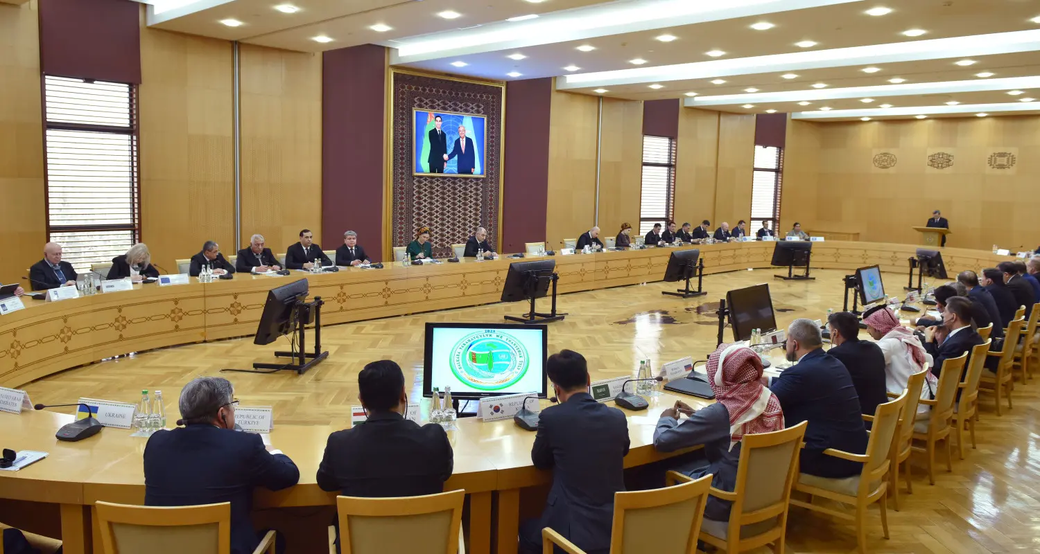 Briefing on the events in the framework of the International Year of Peace and Trust held at the MFA of Turkmenistan