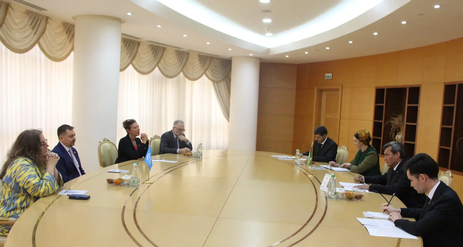 Meeting with the UN Resident Coordinators in Central Asian countries was held at the MFA of Turkmenistan