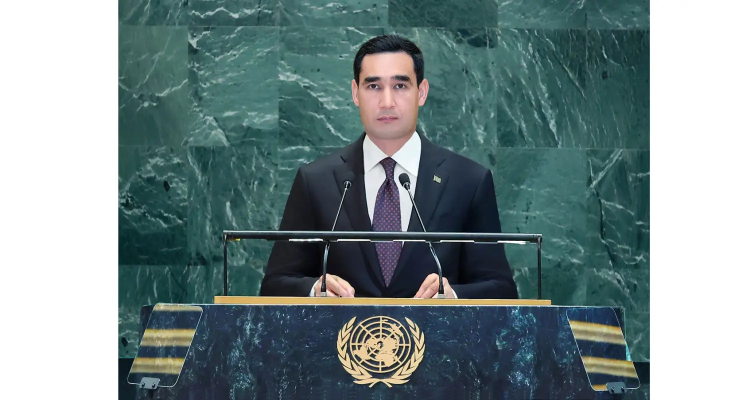 THE PRESIDENT OF TURKMENISTAN TOOK PART IN THE 80TH SESSION OF THE UNITED NATIONS GENERAL ASSEMBLY