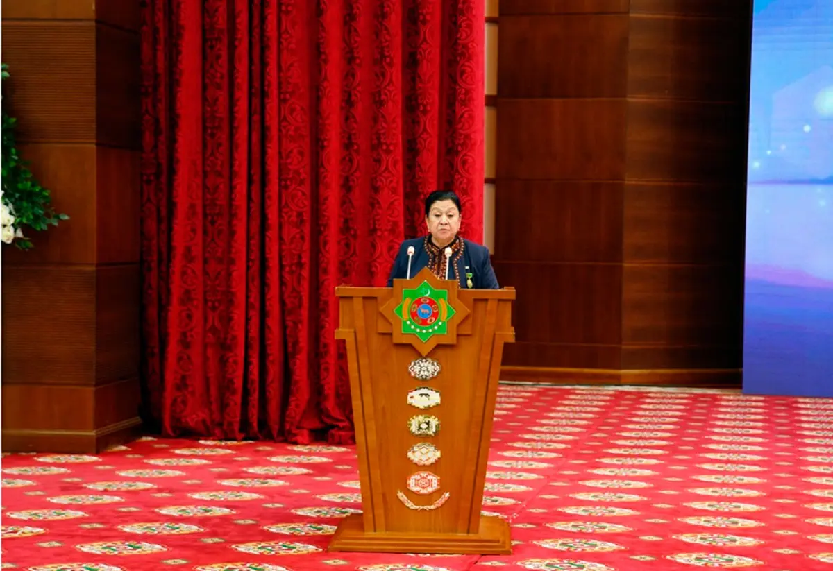 The presentation of the new book of the President of Turkmenistan "Türkmenistanyň Bitaraplygy – parahatçylygyň we ynanyşmagyň aýdyň ýoly"
